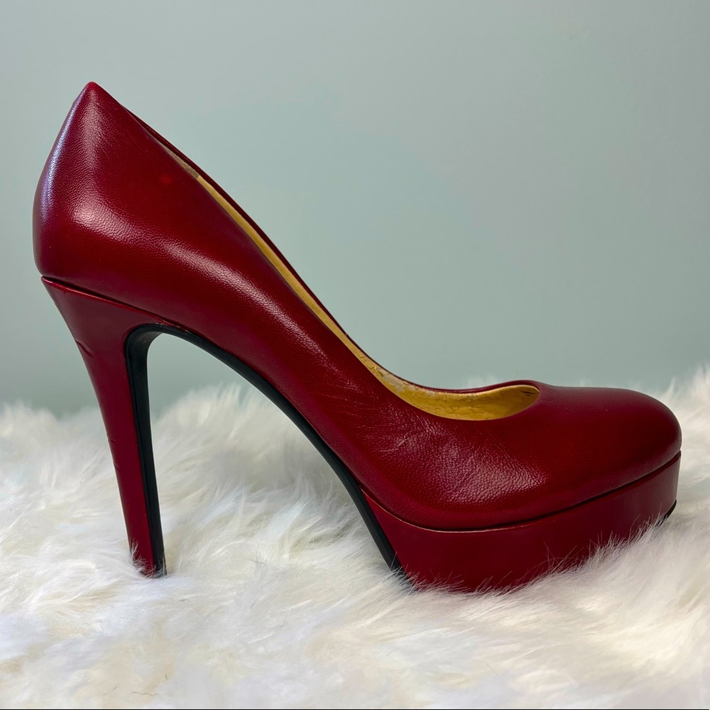 Red platform heels- Gianni Bini- 8
